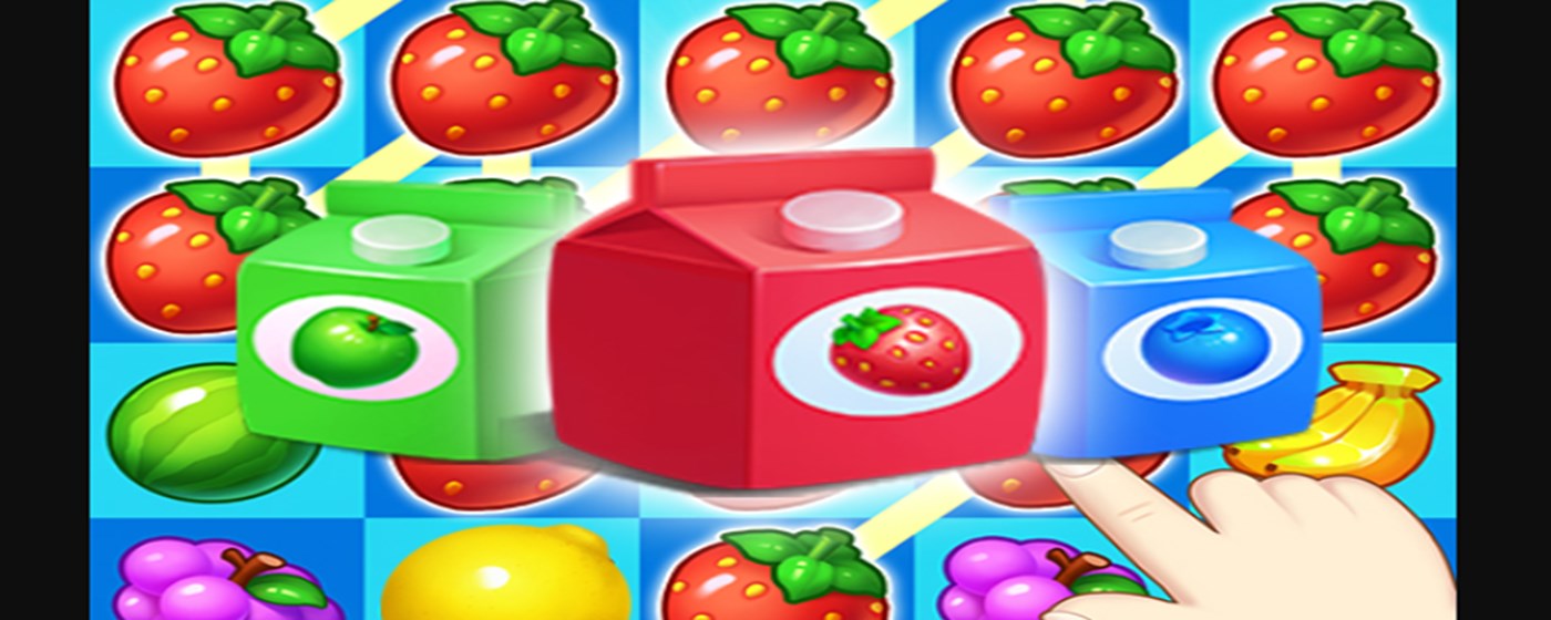 Fruit Candy Milk Connect Game marquee promo image