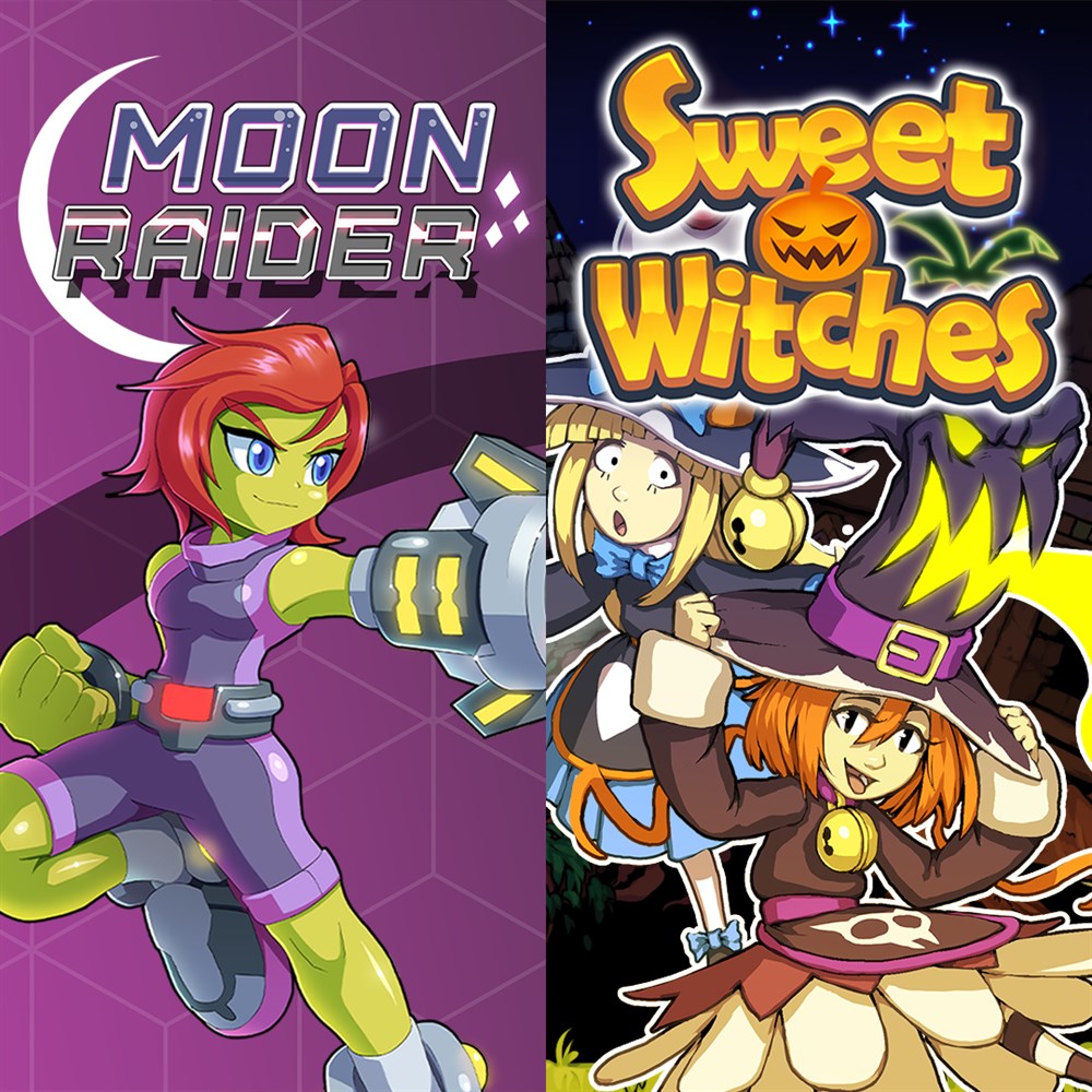 Moon Raider and Sweet Witches Bundle cover art (full size)