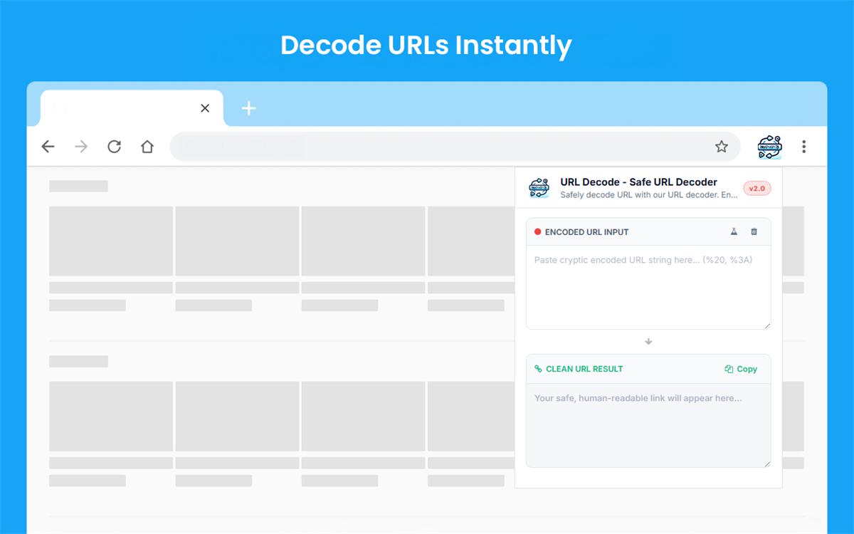 URL Decode - Safe URL Decoder