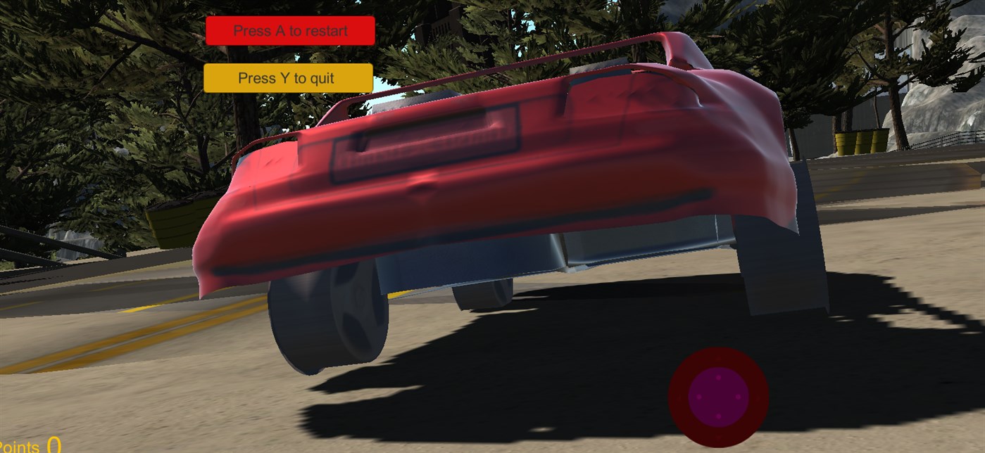 #7. car game in the forest (Windows) 由: jasonthedesign