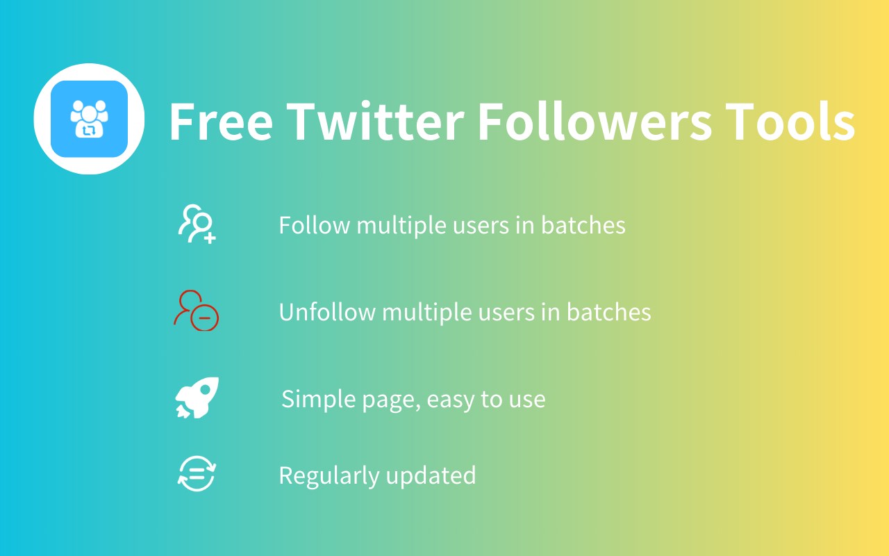 Free Twitter Followers Tools