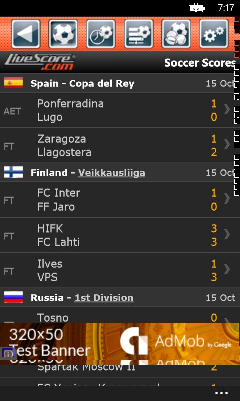 Livescore 24 For Windows 10 Pc Free Download Best Windows 10 Apps