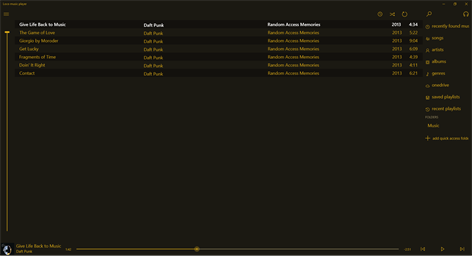 Loco music player Screenshots 2