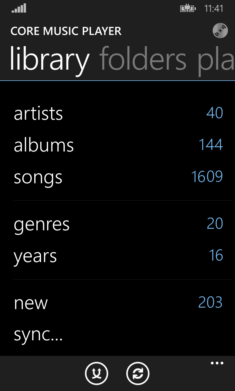 Screenshot 2 Core Music Player windows