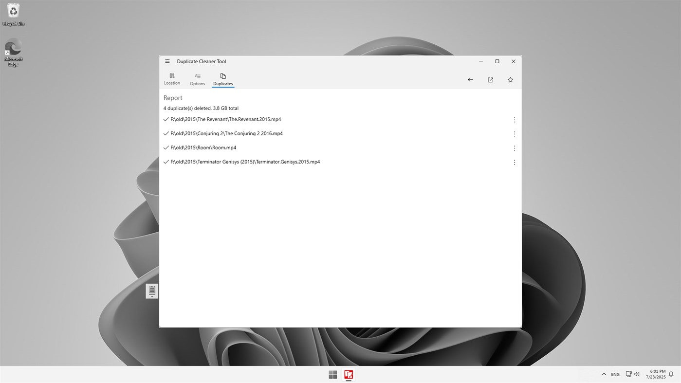 #4. Duplicate Cleaner Tool (Windows) Podle: Mehrzad Chehraz