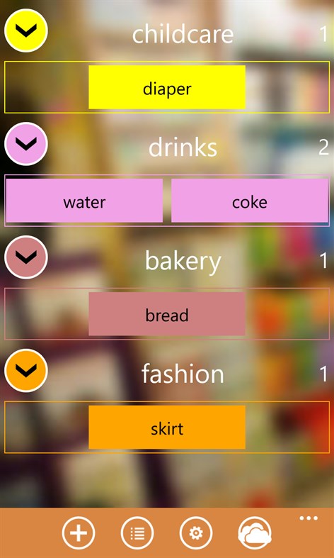 #2. My shopping list (Windows) Por: ceriboo