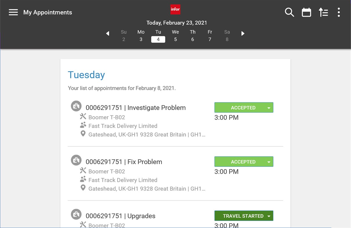 #1. Infor MFS Cloud (Windows) 由: Infor Inc.