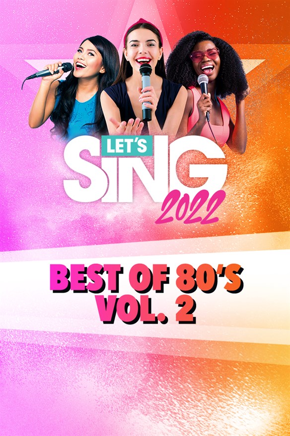 Let's Sing 2022 Best of 80's Vol. 2 Song Pack Xbox Series X|S and Xbox One cover art