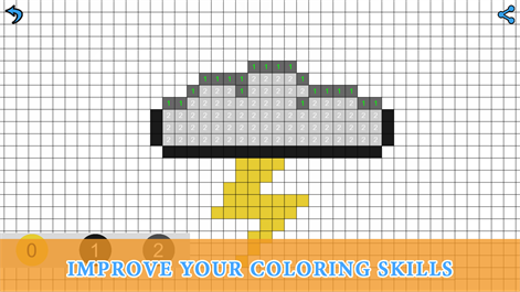 Pixel Art - Sandbox Number Coloring Book - Color by Number Screenshots 2