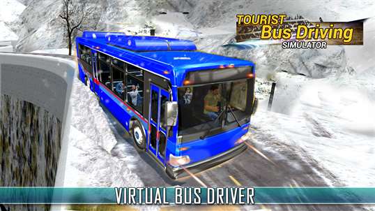 Tourist Bus Driving Simulator - Hill Top Road Ride screenshot 1