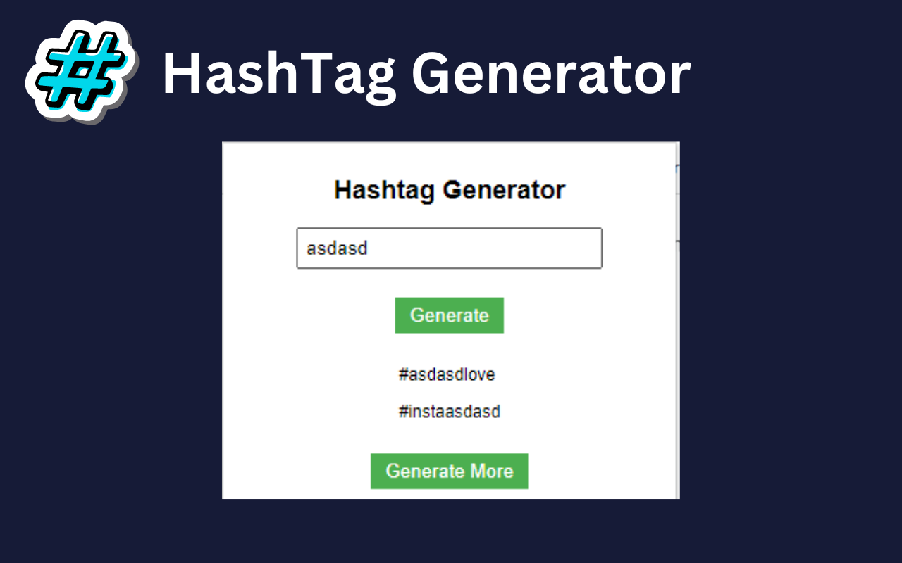 Hashtag Generator