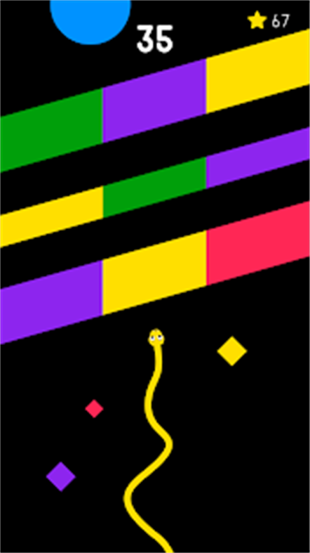 #5. Color Snake Dash (Windows) By: Free Puzzle Games Fan