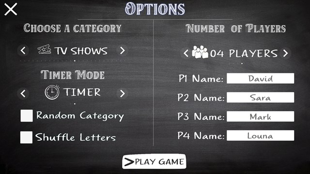 Hangman 1 for PC & XBOX screenshot 1