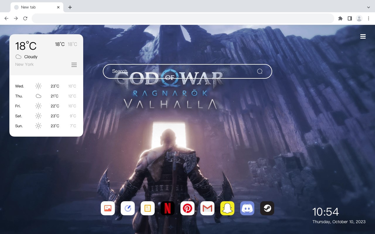 God of War Valhalla Wallpaper HD HomePage