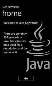 Java Keywords screenshot 1