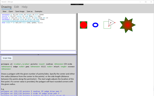 2DScript screenshot 1
