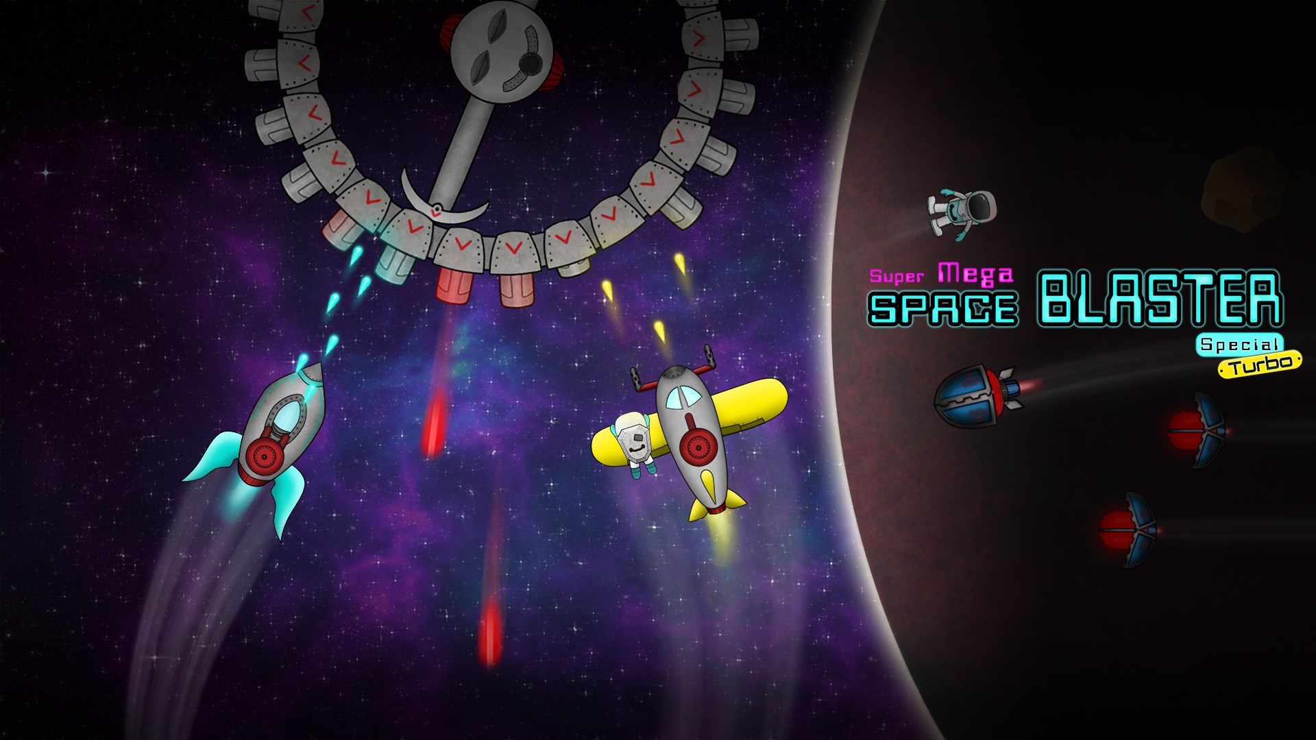 Super Mega Space Blaster Special Turbo screenshot thumbnail video