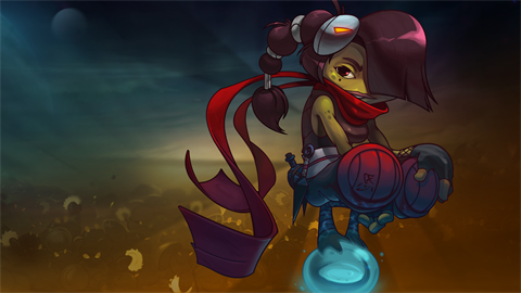 Kunoichi Dizzy - Awesomenauts Assemble! Kostümü