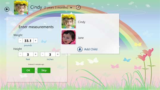 Child Growth Tracker screenshot 2