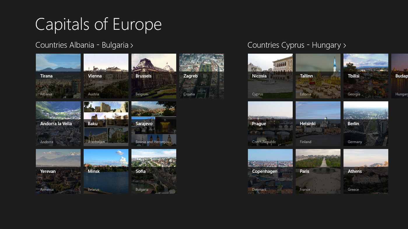 #1. Capitals of Europe (Windows) 由: EspooTeam