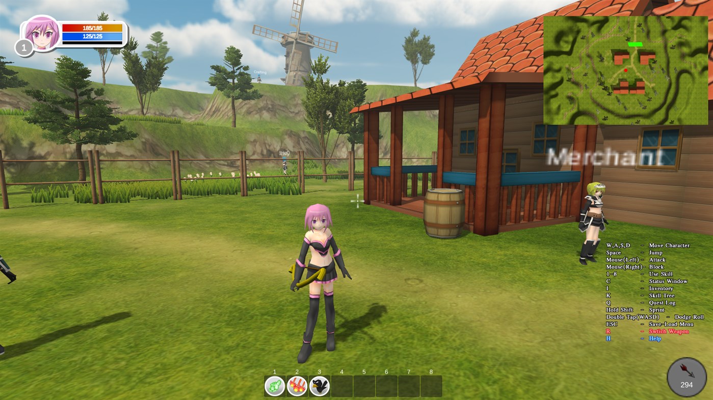 #3. Moon Cake-Action RPG (Windows) Bởi: pubteamsix