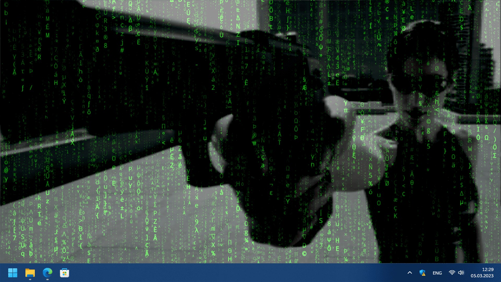 Matrix Wallpaper Moving Windows 7