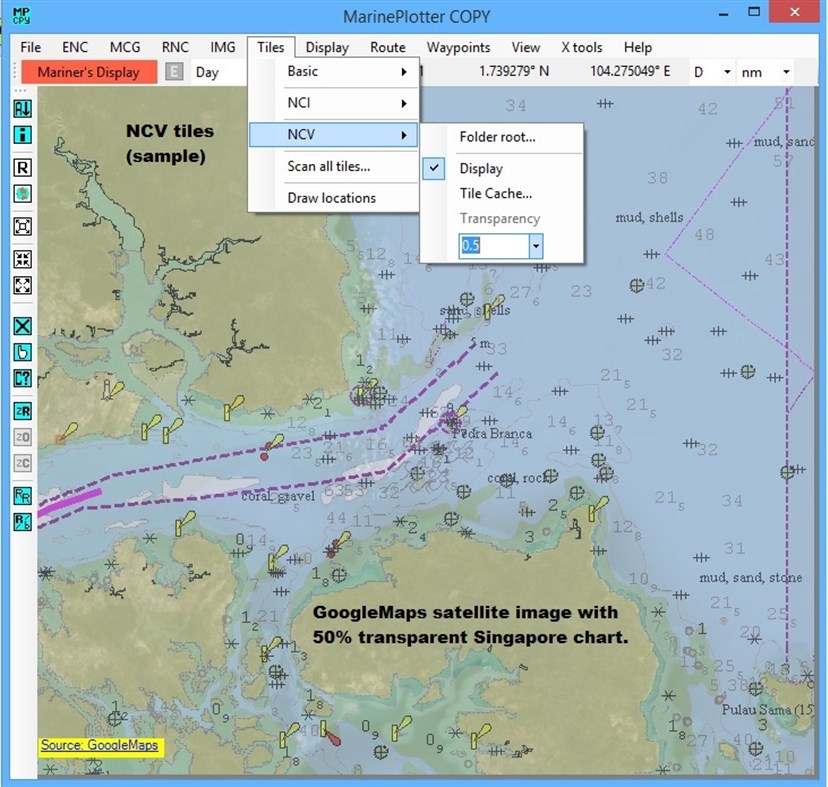 #8. MarinePlotter (Windows) De: DJM Questor Software