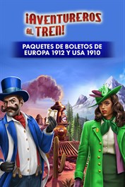 Aventureros al Tren: Paquetes de boletos de Europa 1912 y USA 1910