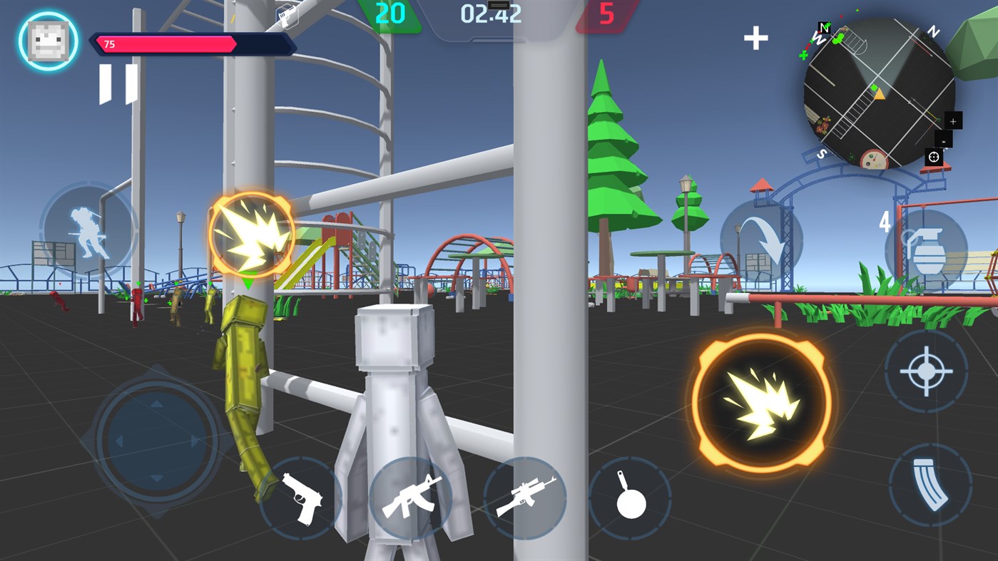 #4. People Battle PlayGround 3D (Windows) 由: Fun Studio Games