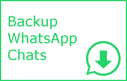 Backup WhatsApp Chats small promo image