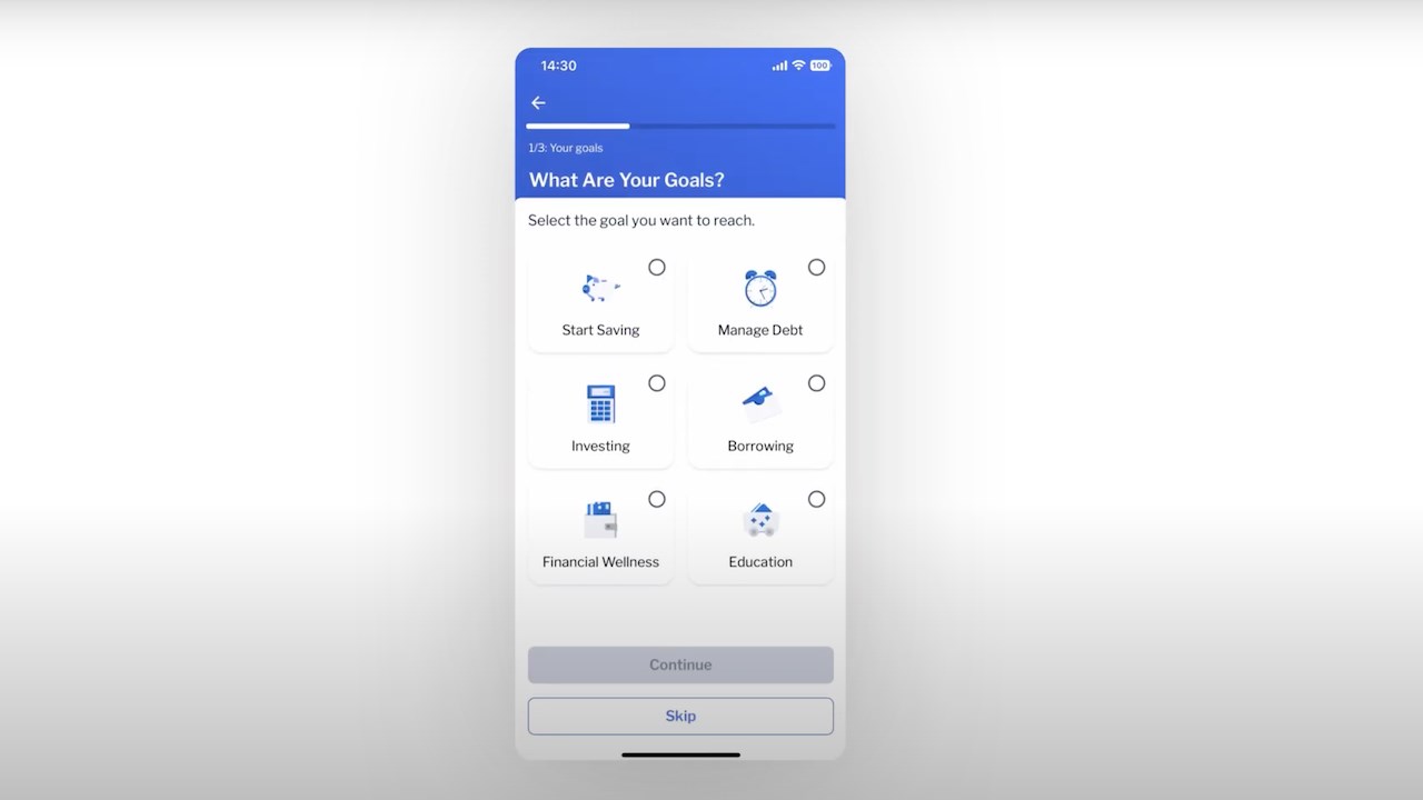 Snapshot 2 of Backbase Engagement Banking on Azure