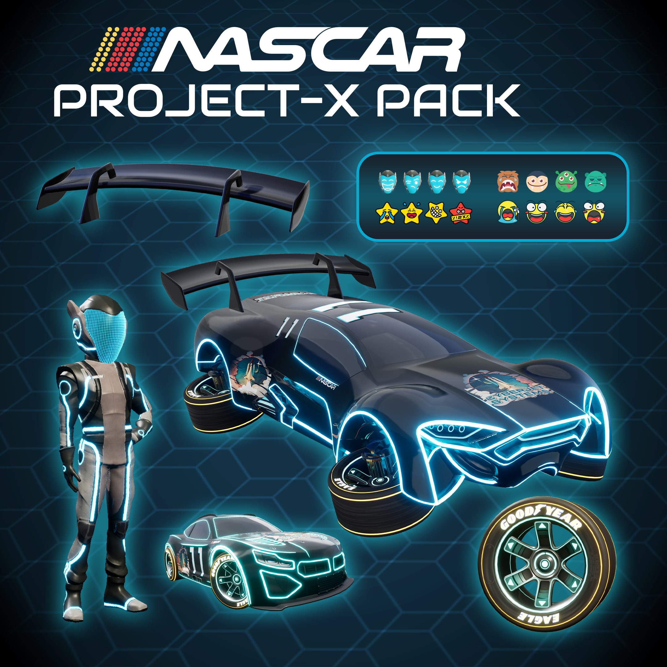 NASCAR Arcade Rush Project-X Pack