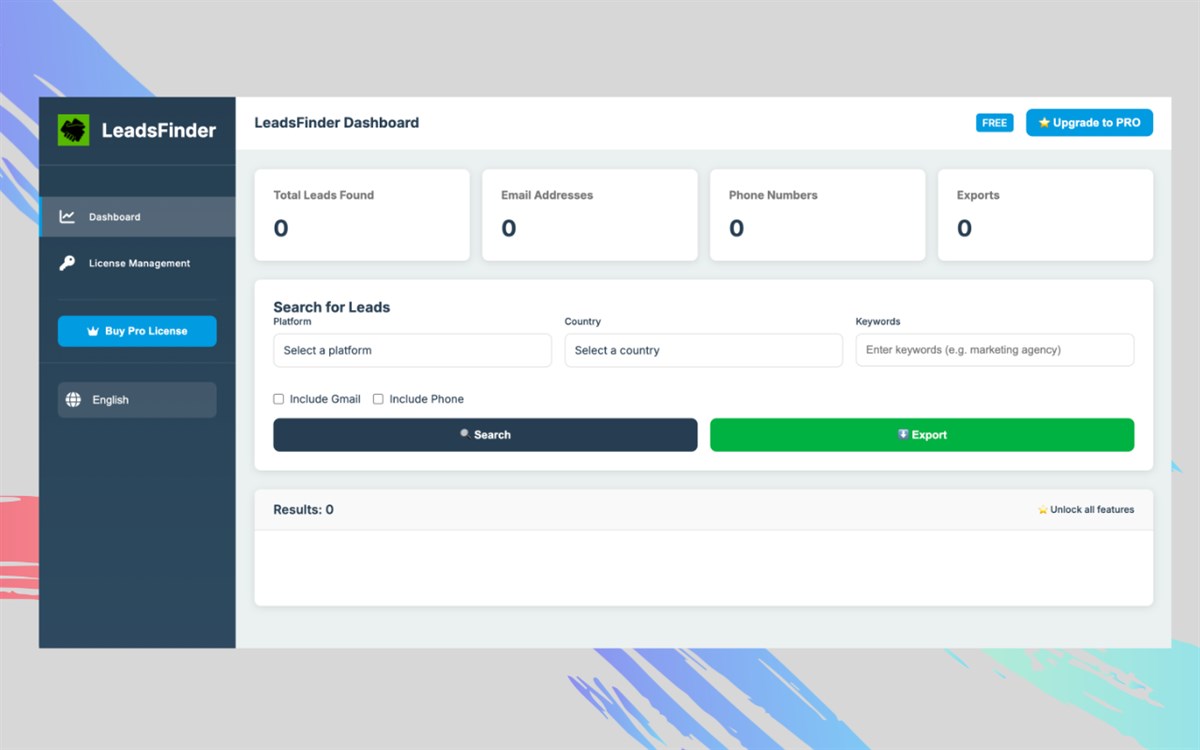 LeadsFinder - b2b Lead Generation Tool Estadísticas, descargas y ...