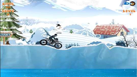 Winter Bike : Racing Moto screenshot 2