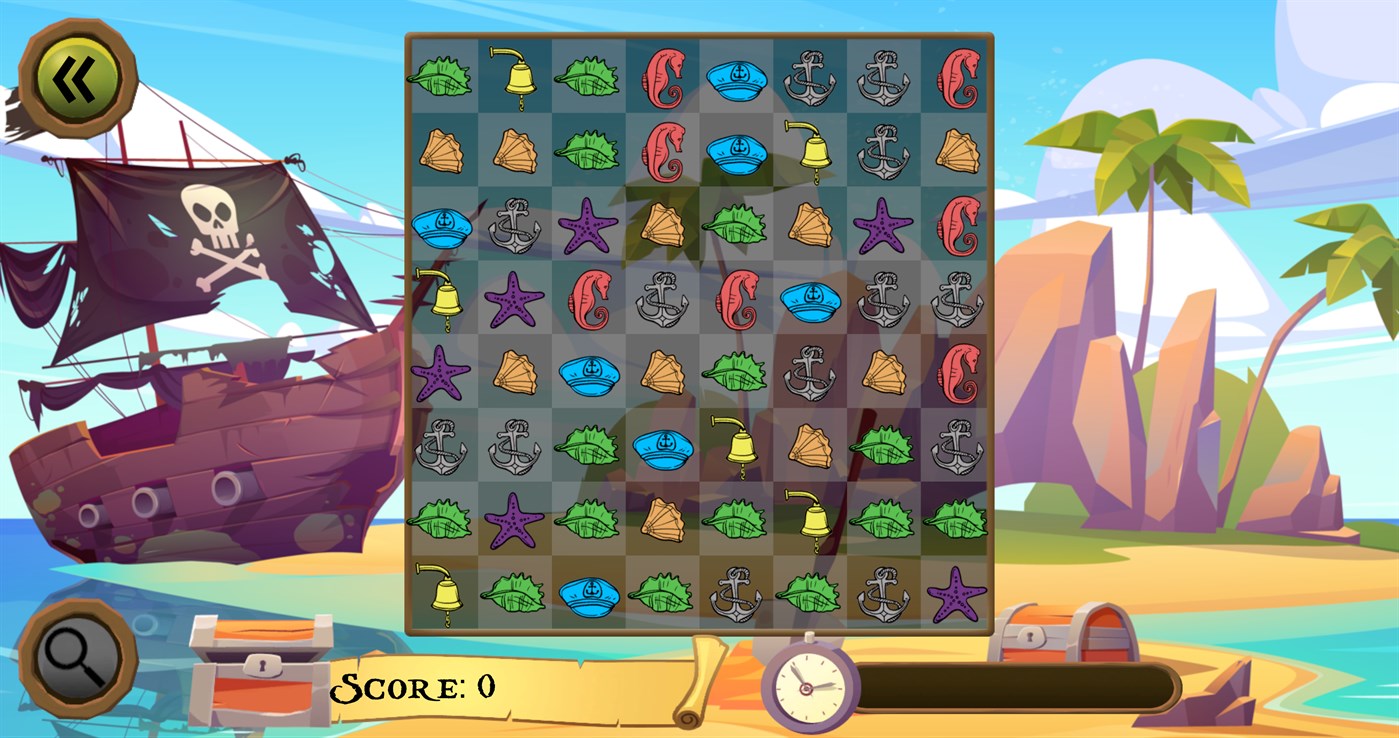 #4. Aqua Crush Saga : match 3 (Xbox) By: Mystic Mechanics