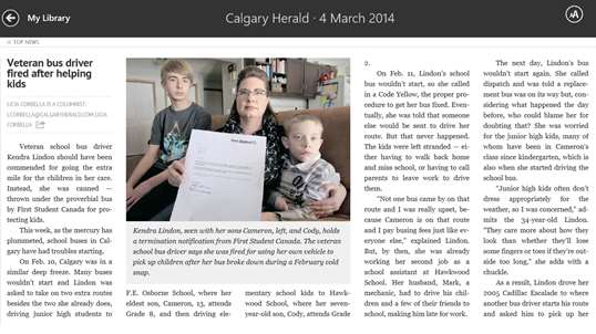 Calgary Herald ePaper screenshot 2