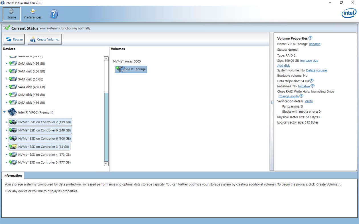 #3. Intel® Virtual RAID on CPU (Windows) 由: INTEL CORP