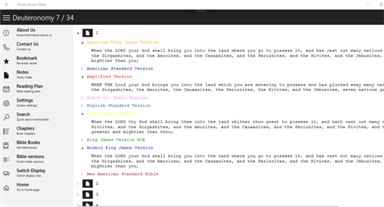 Multi Version Bible screenshot 3