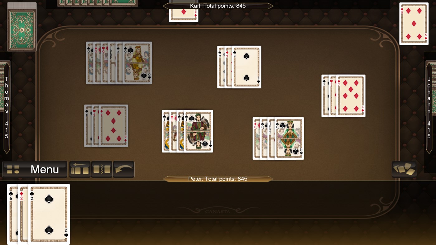 #4. Absolute Canasta for Windows 11 (Windows) โดย: magnussoft Deutschland GmbH