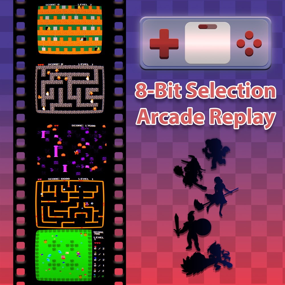 8-Bit Selection: Arcade Replay cover art (full size)