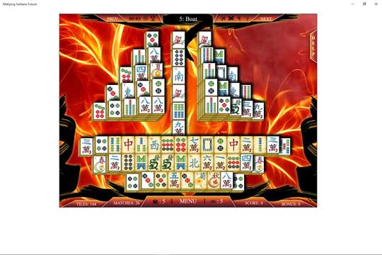 Mahjong Solitaire Future screenshot 5