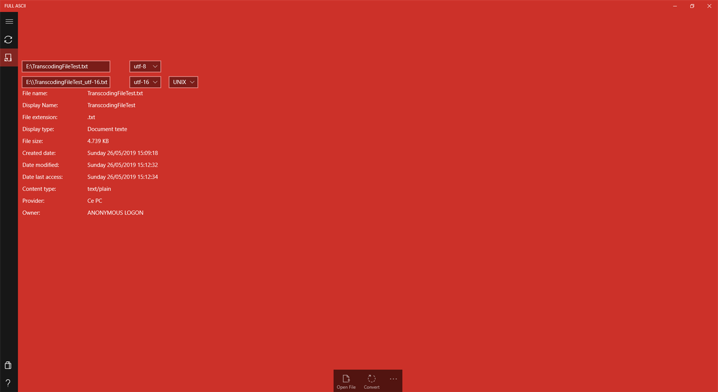 #1. FULL ASCII (Windows) By: CREAGIC