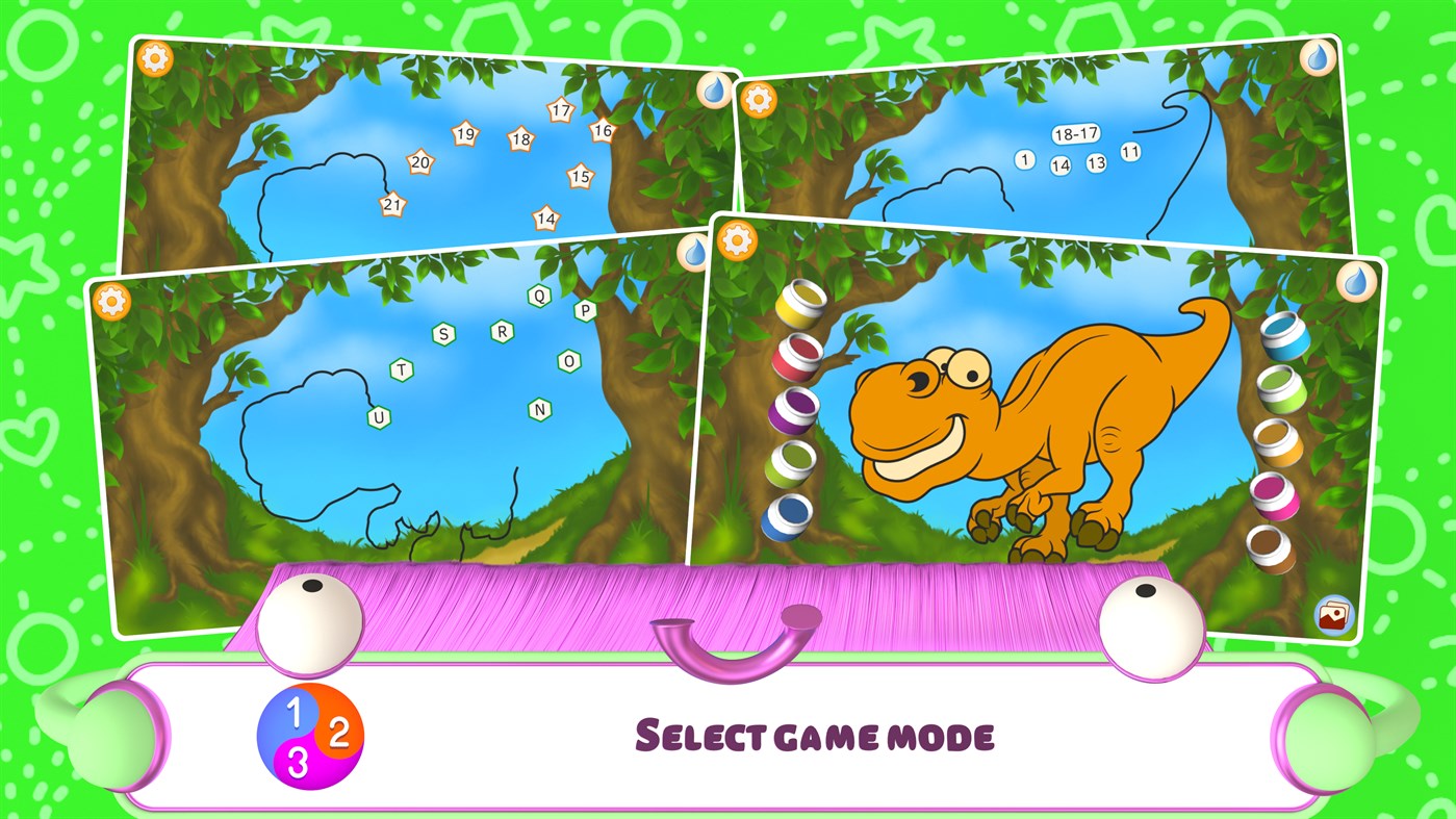 #2. Connect the Dots - Dinosaurs (Windows) โดย: Kedronic UAB