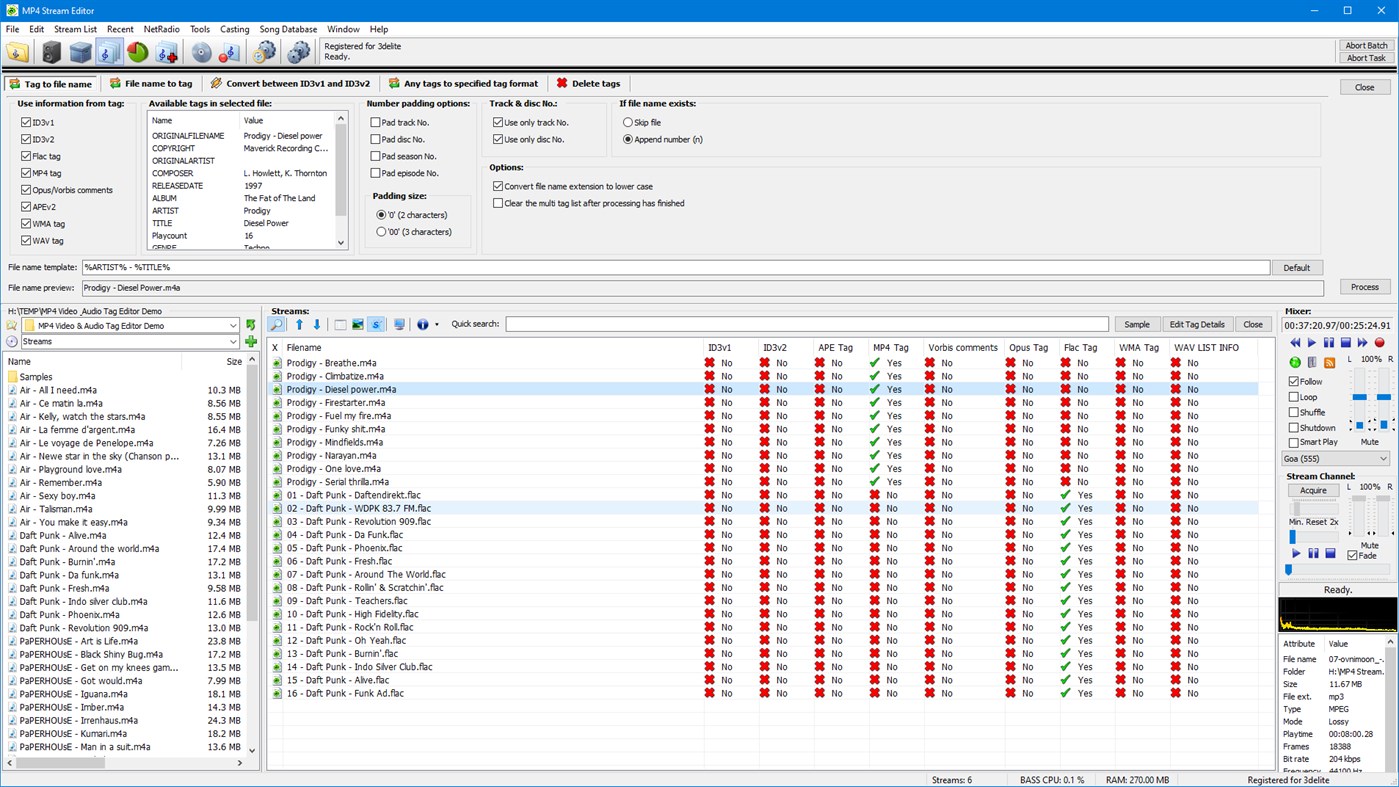 #7. MP4 Stream Editor (Windows) โดย: N.C.S. Trade Hungary Kft.