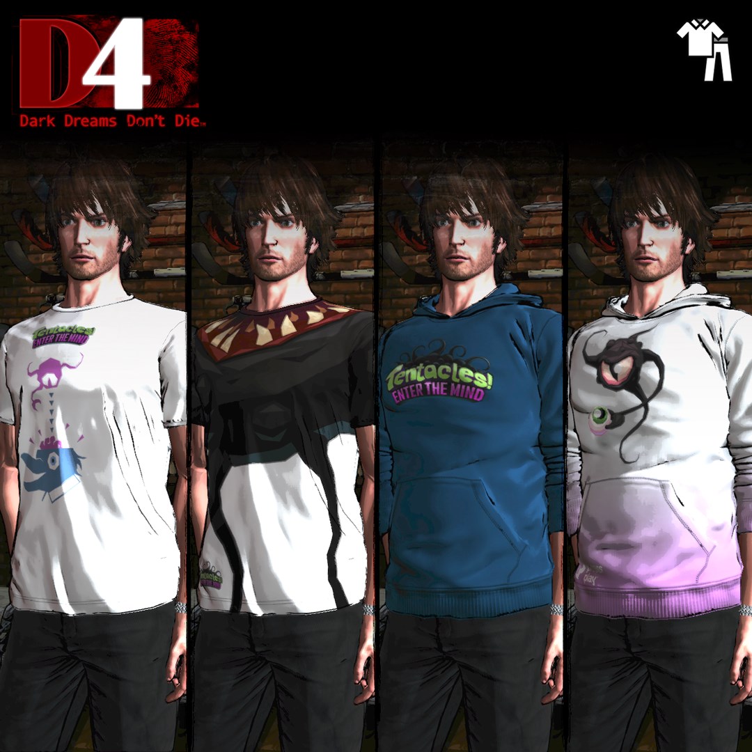 D4: Dark Dreams Don’t Die – „Tentacles: Enter the Dolphin“-Kleidungsset