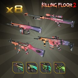 Conjunto de Skins para Arma Tacticool
