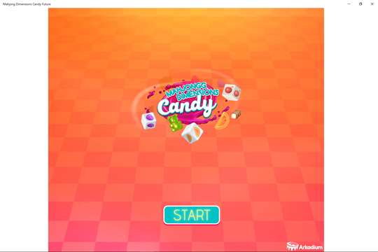 Mahjong Dimensions Candy Future screenshot 1