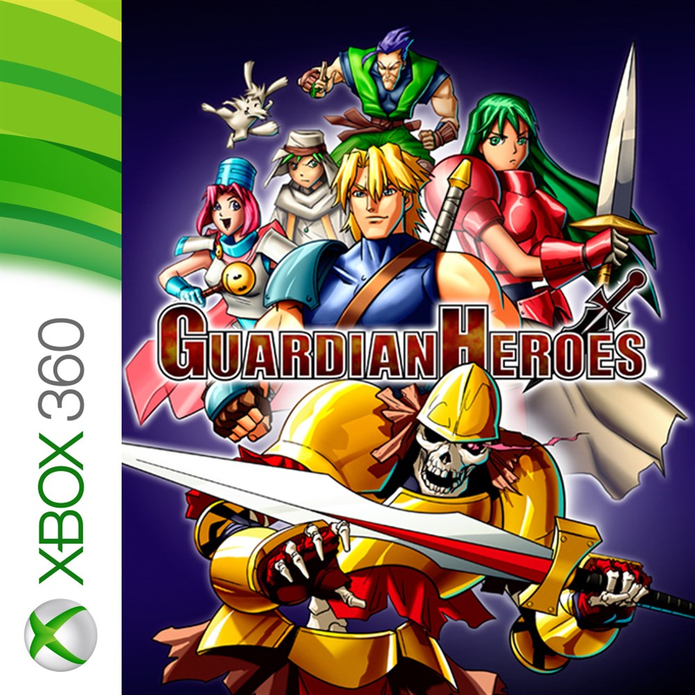 GUARDIAN HEROES (TM) cover art (full size)