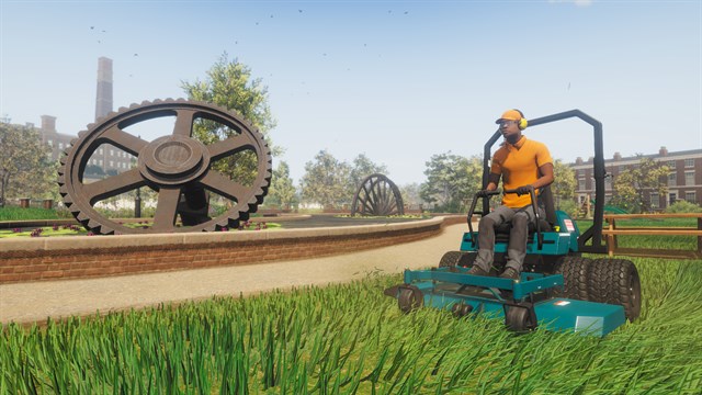Lawn Mowing Simulator: Heritage Park screenshot 3