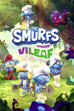 Cover poster for The Smurfs - Mission Vileaf